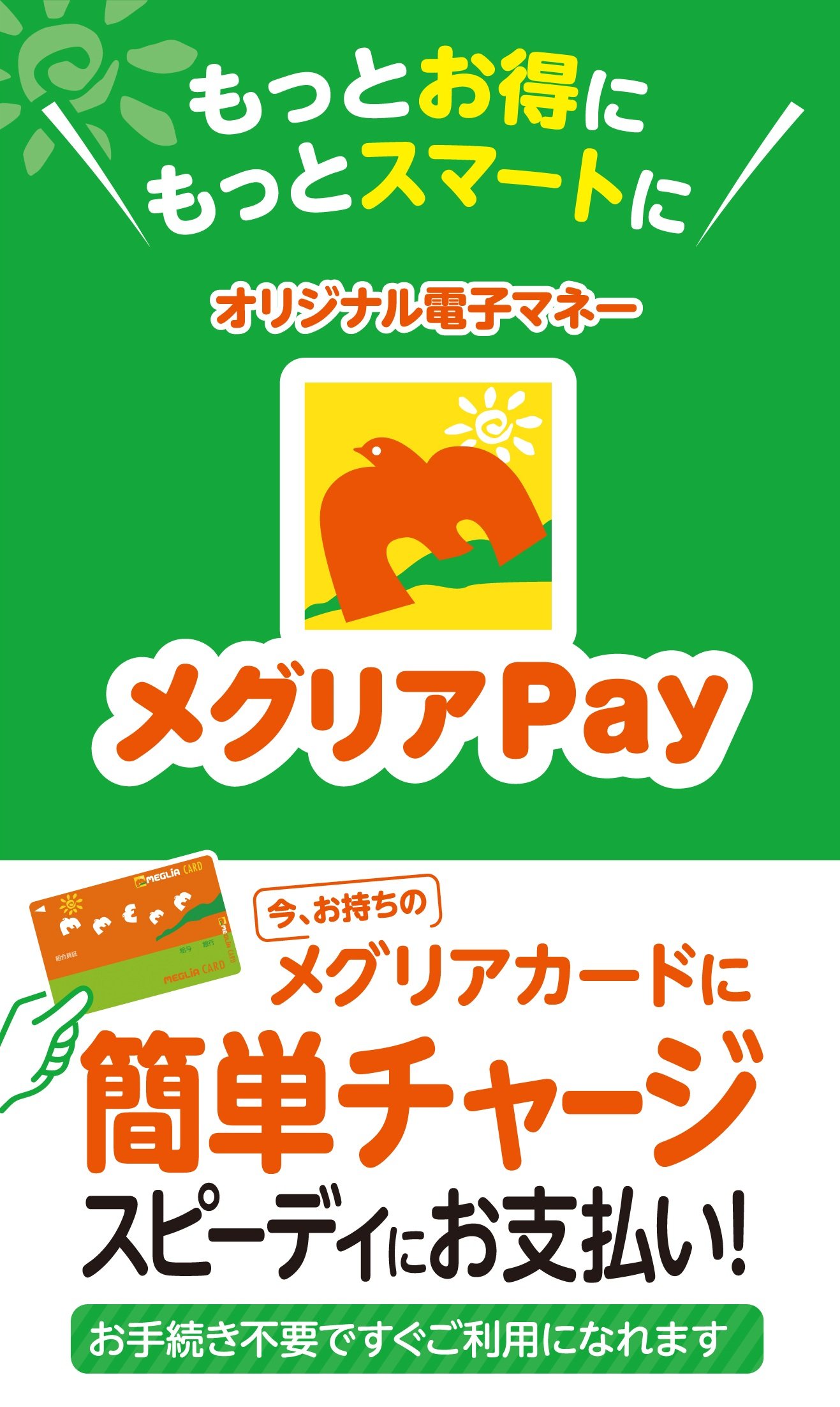 メグリアペイ詳細1